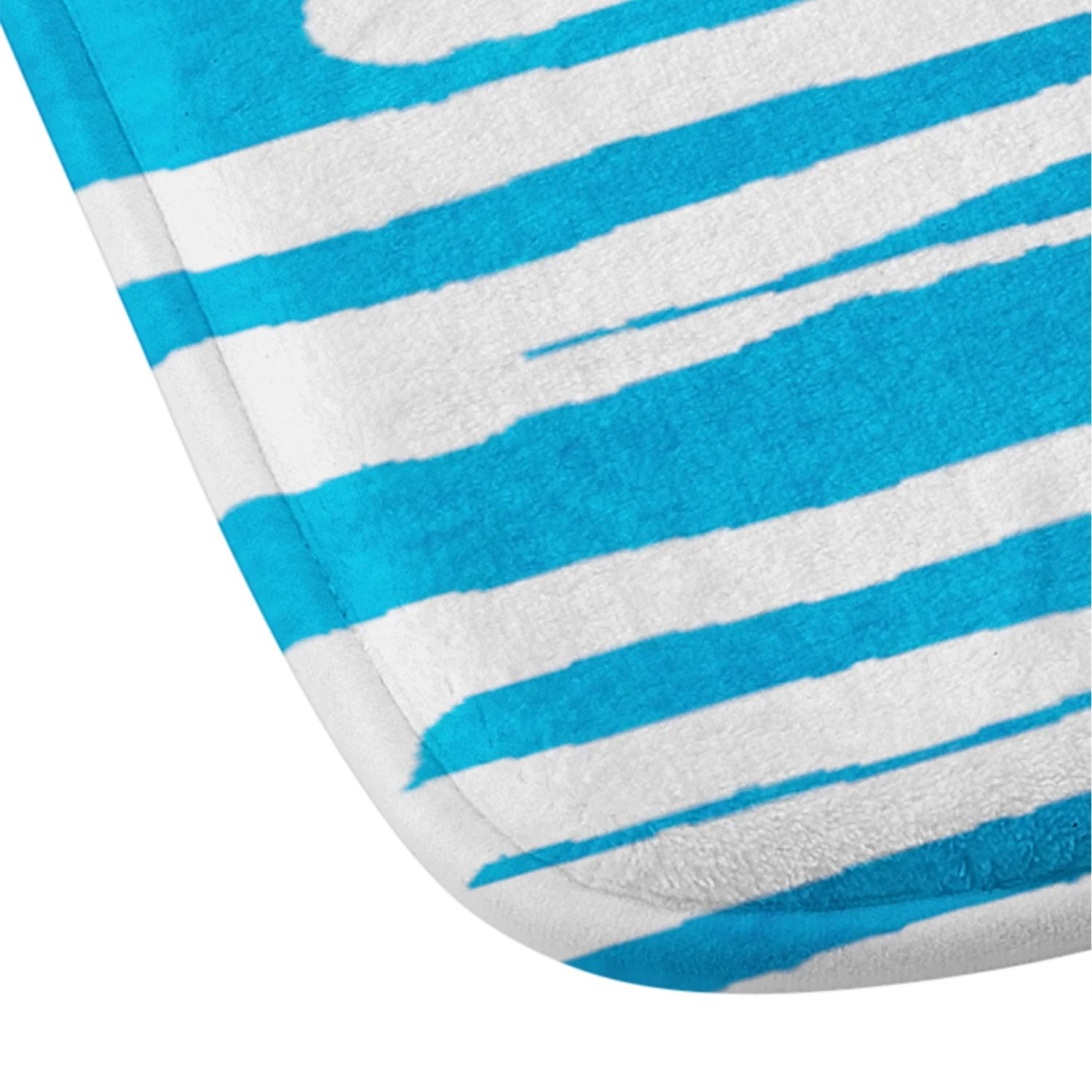 "blue sunset" bath mat