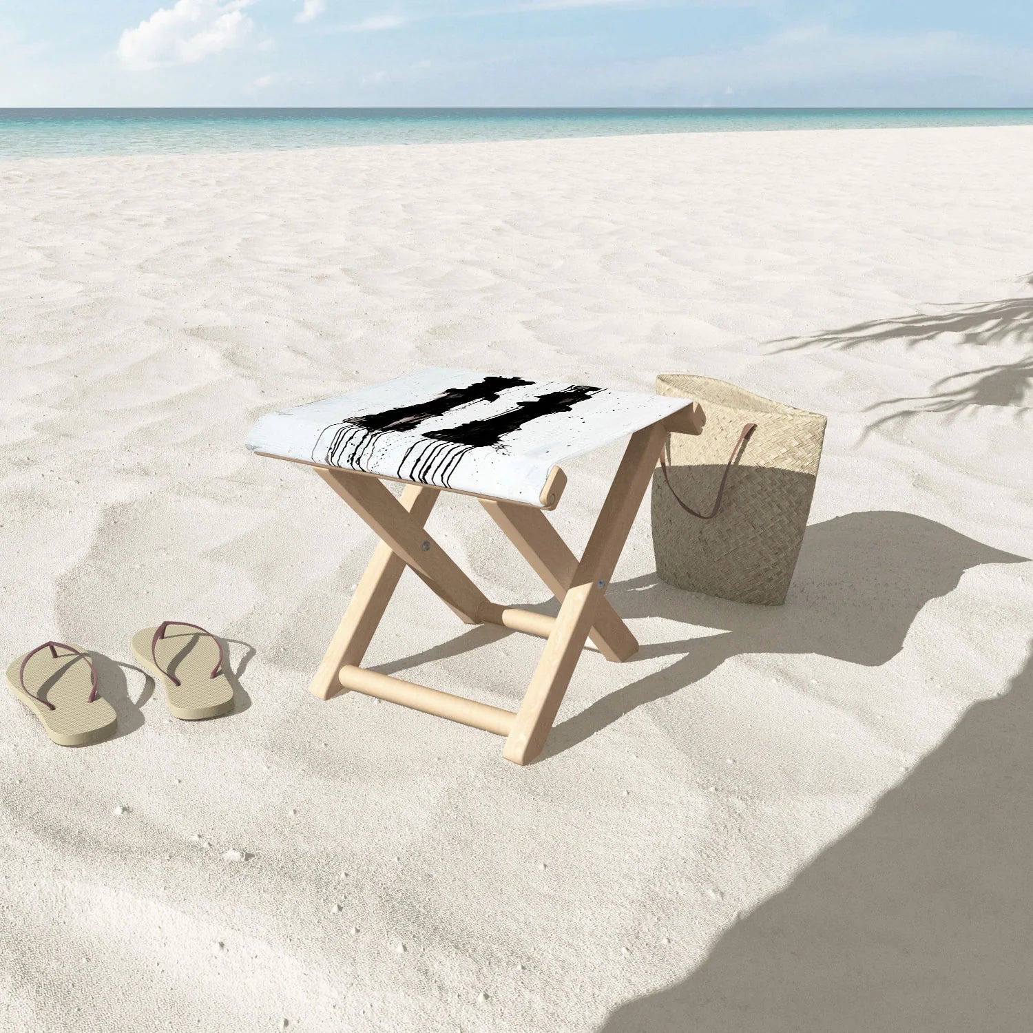 "check mates" folding stool