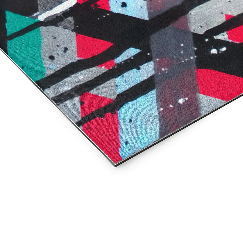 "holiday stripes" welcome mat