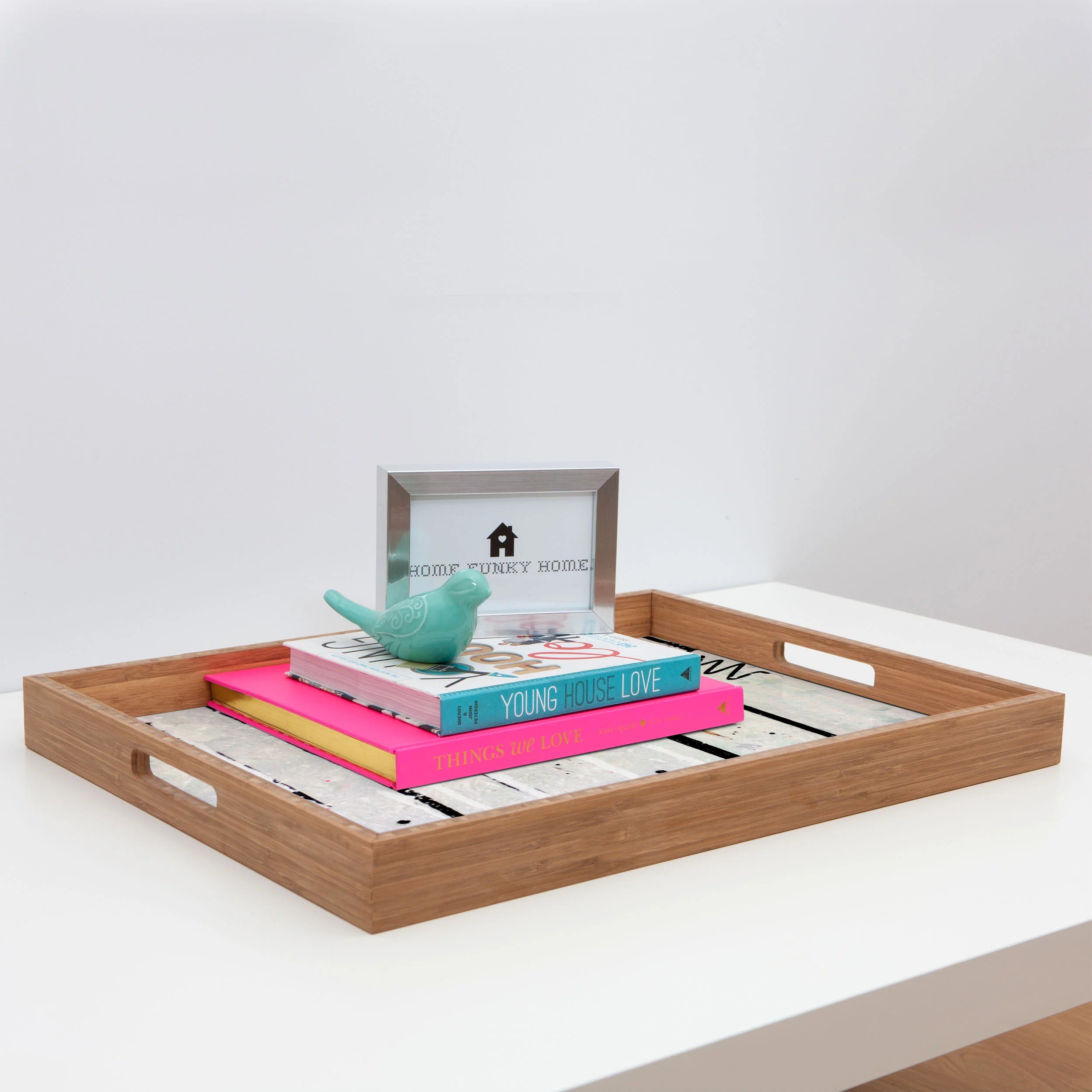 "holiday trees" bamboo tray