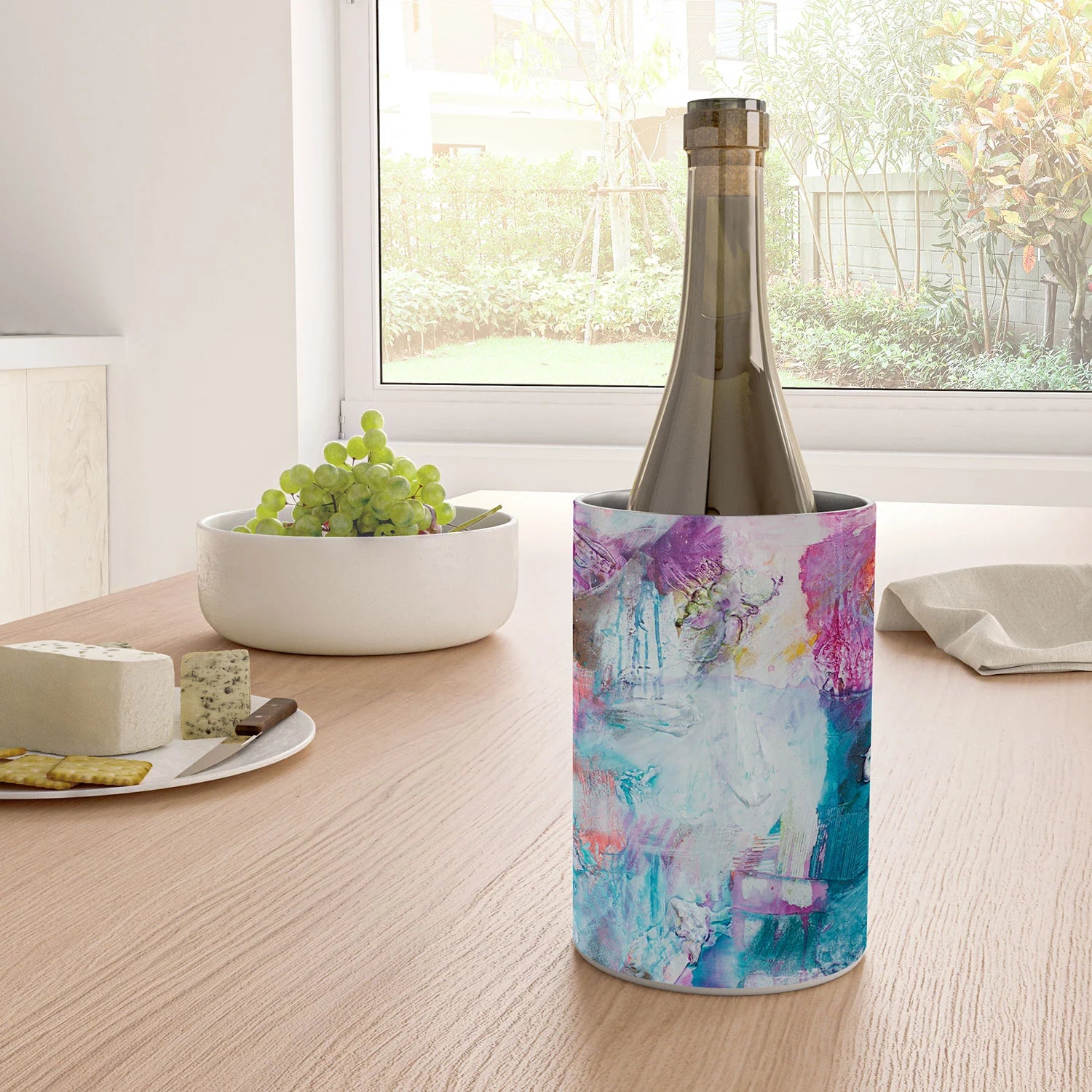 "i think i spilled something" wine chiller