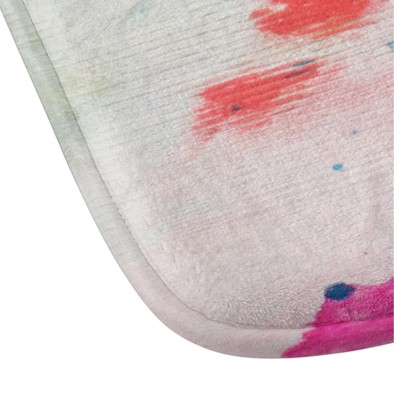 "it woke up like this" bath mat