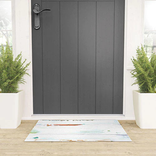 "its a cover up" welcome mat