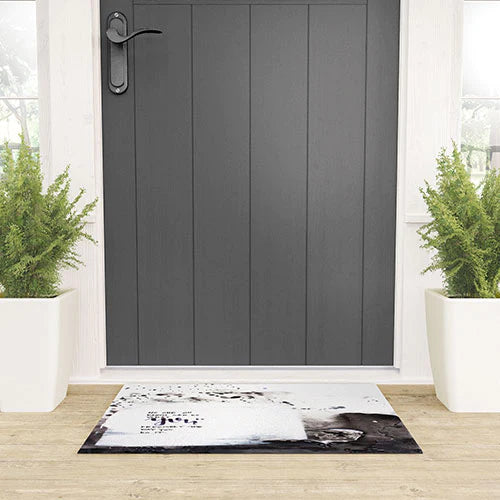 "no one like you" welcome mat