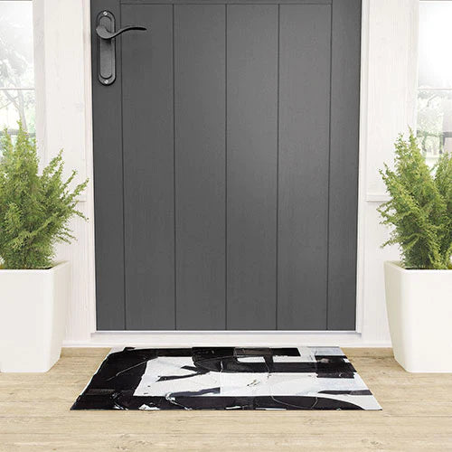 "racetrack" welcome mat