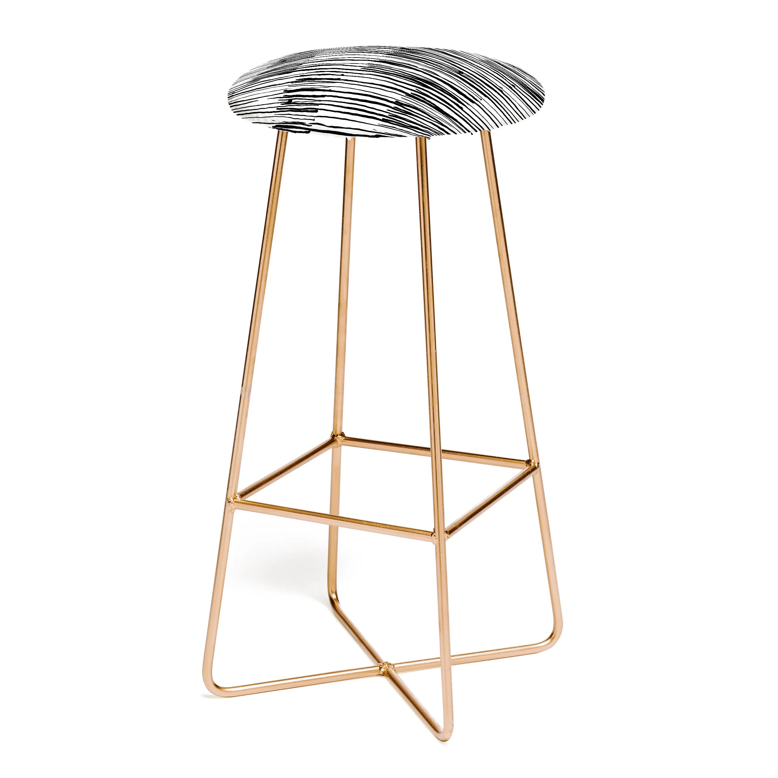 'sea stripes" counter + bar stool