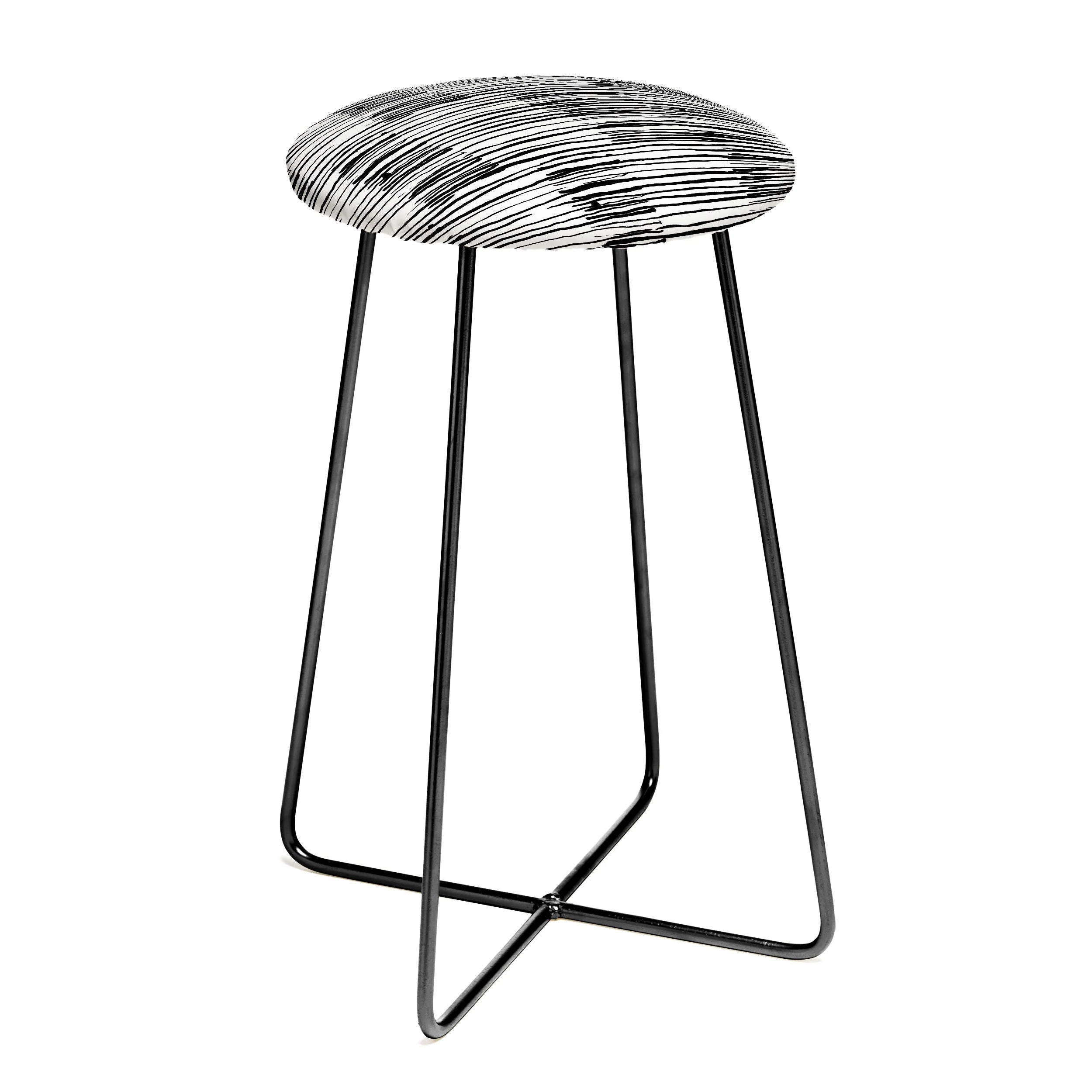 'sea stripes" counter +  bar stool