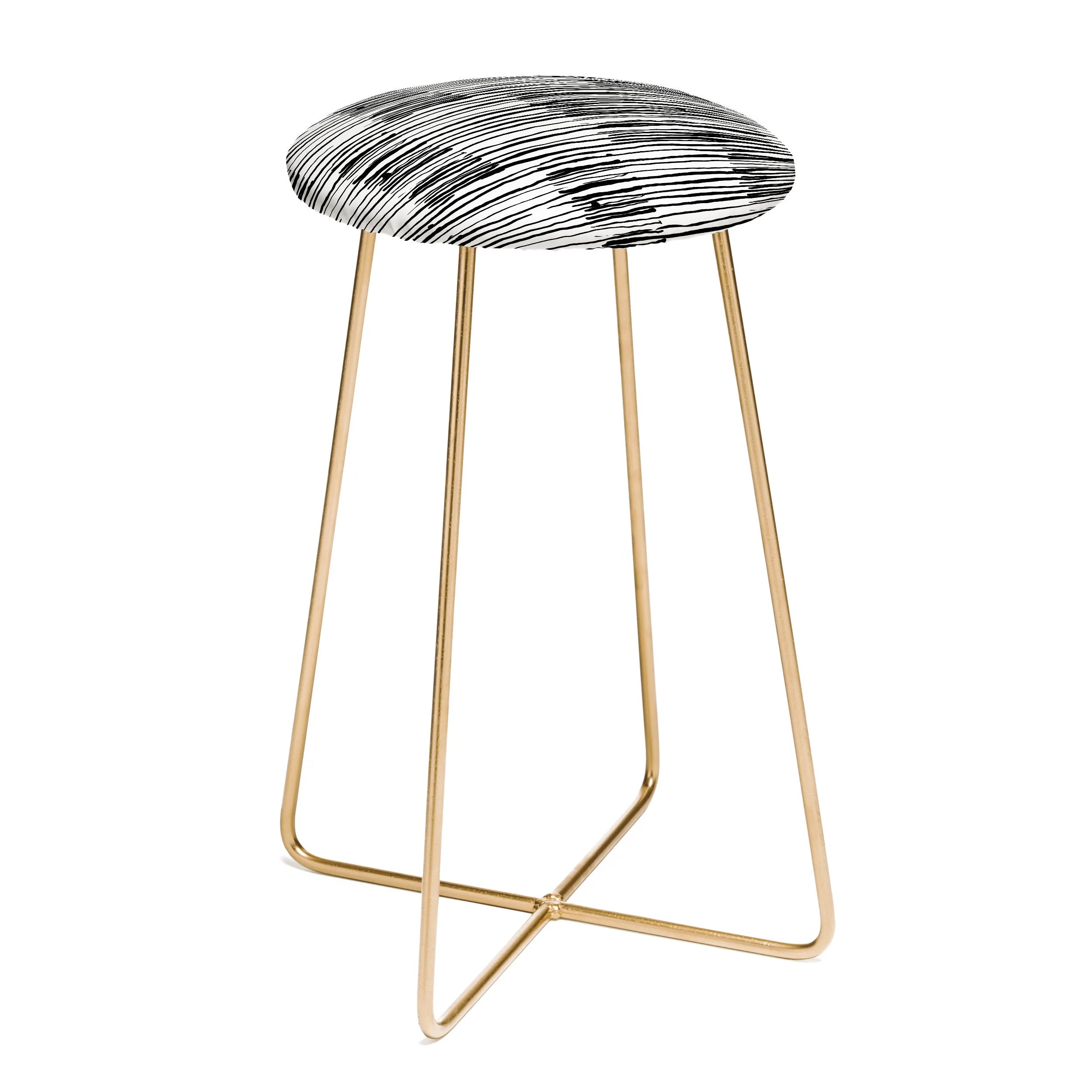 'sea stripes" counter + bar stool
