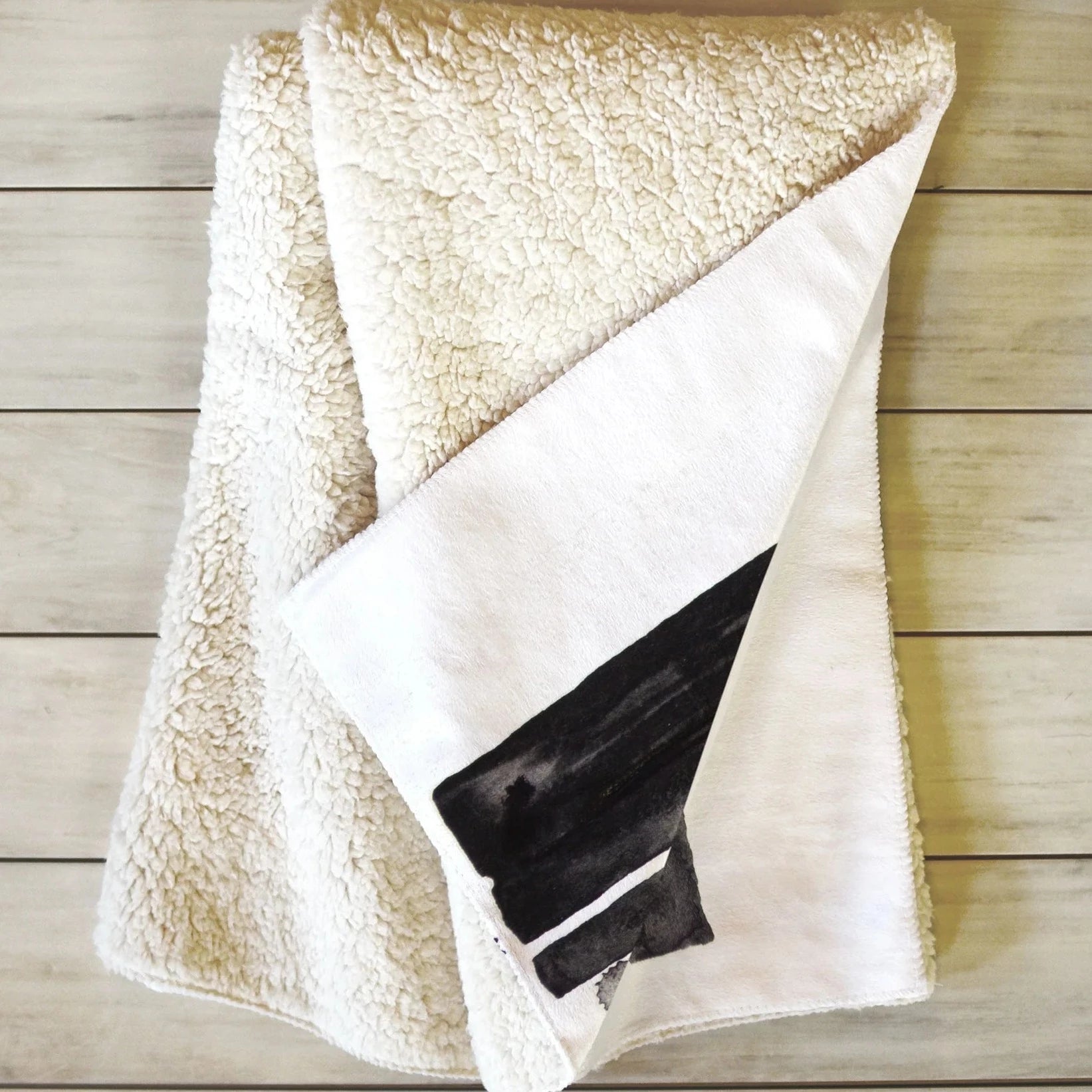 "spatula" fleece throw blanket