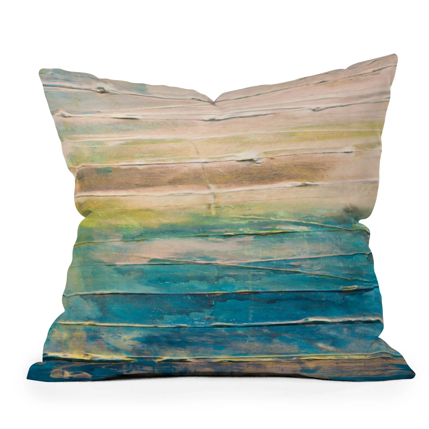 "spring blues" throw pillow