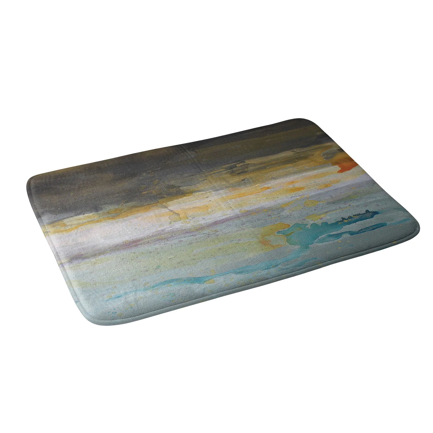 "with some yellow" bath mat