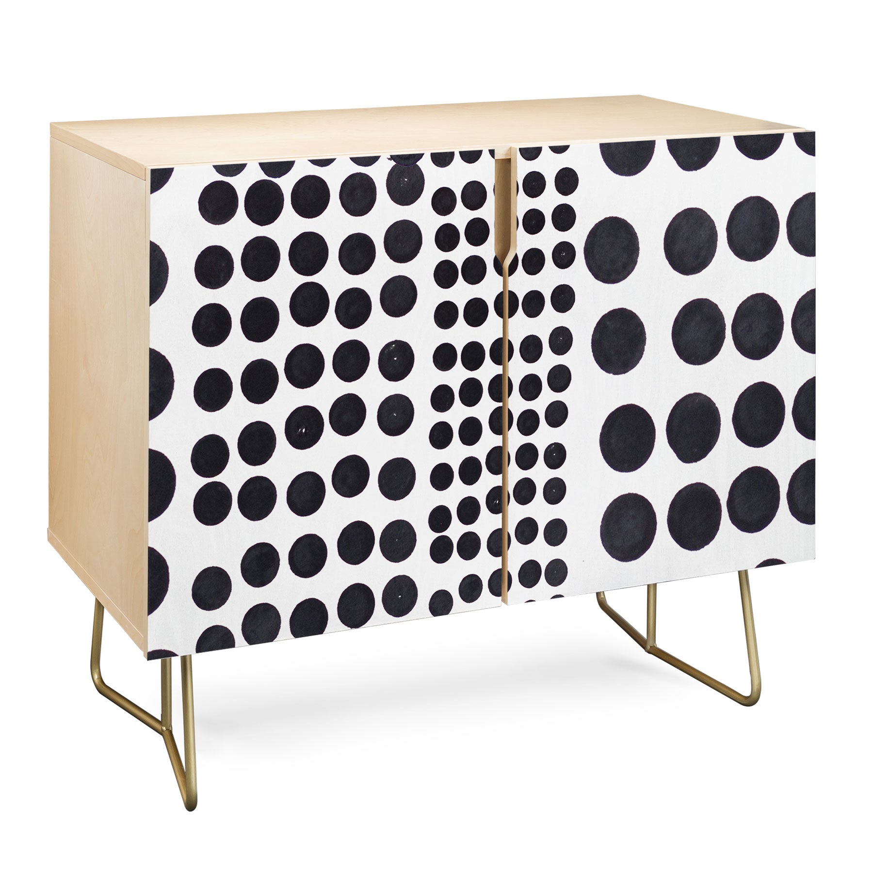 "dots of difference" credenza