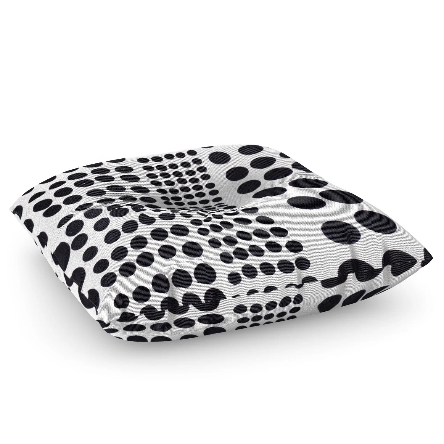 "dots of difference" floor pillow