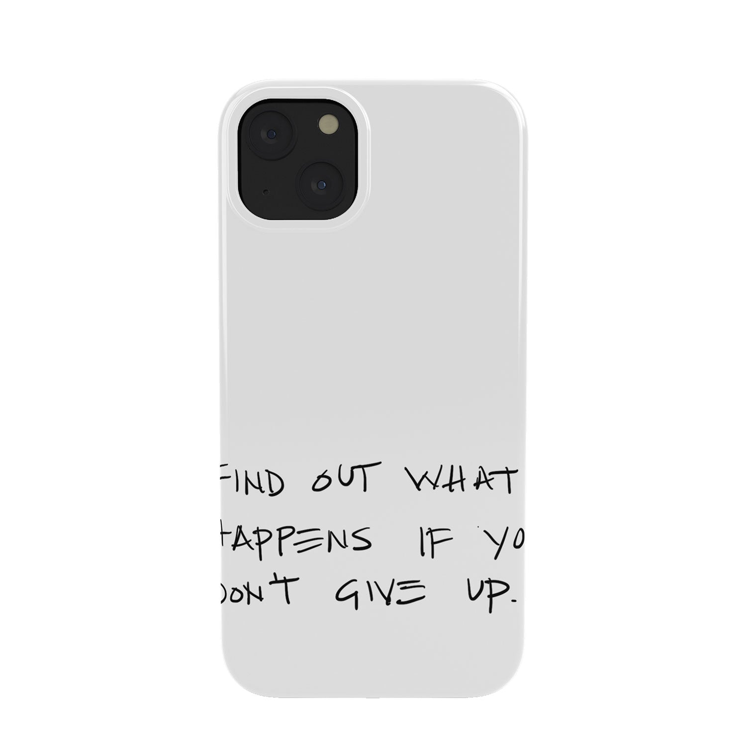 "find out" phone case