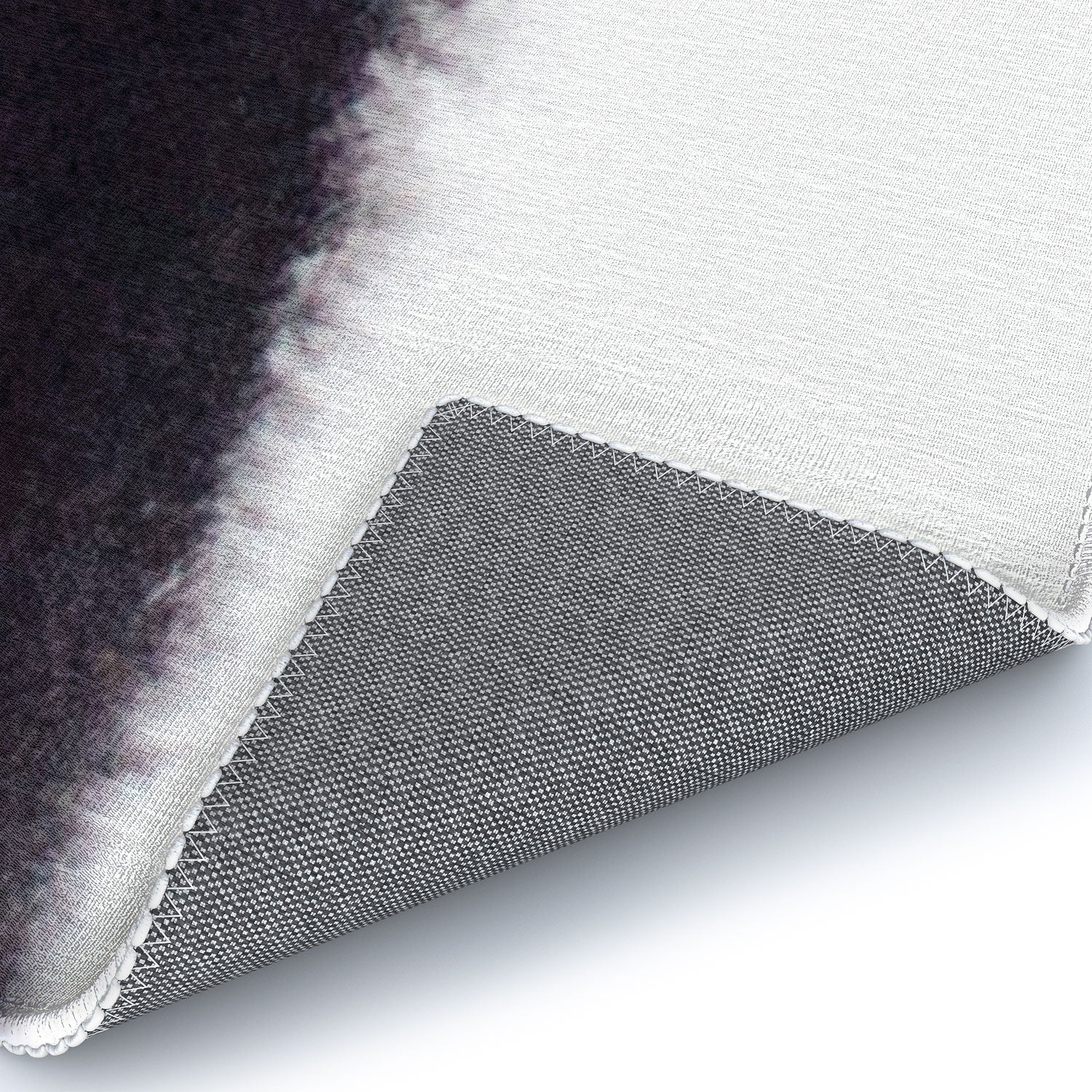 "invisible zebra" area rug