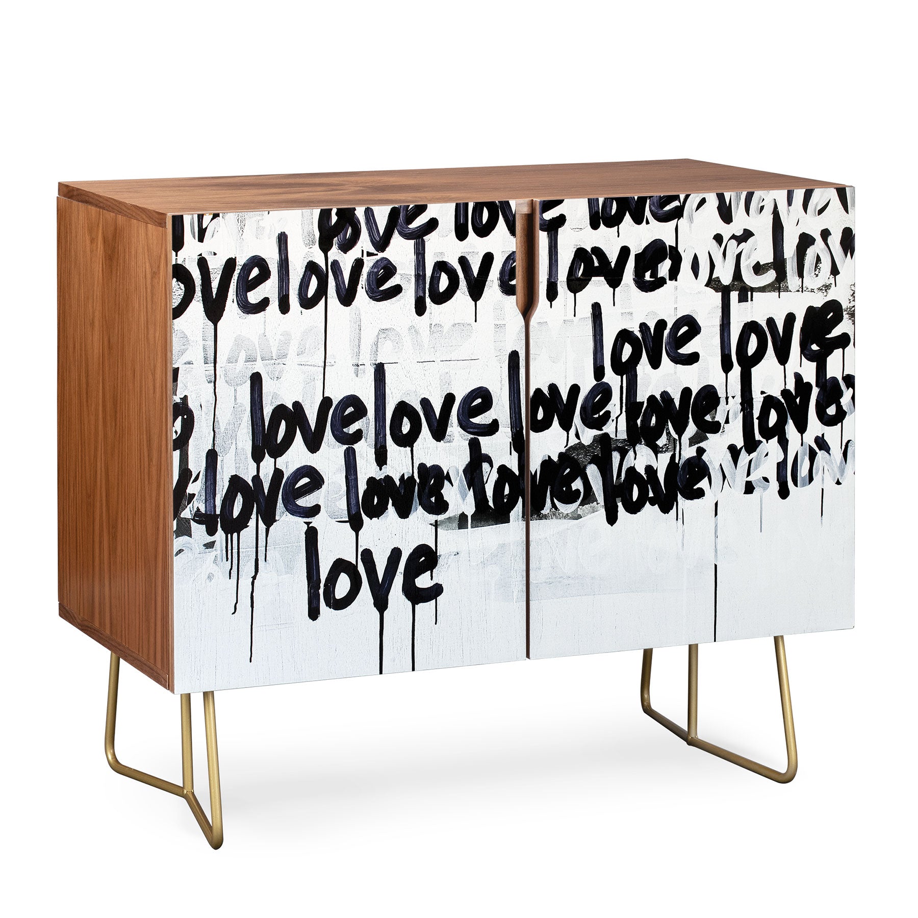 "messy love" credenza