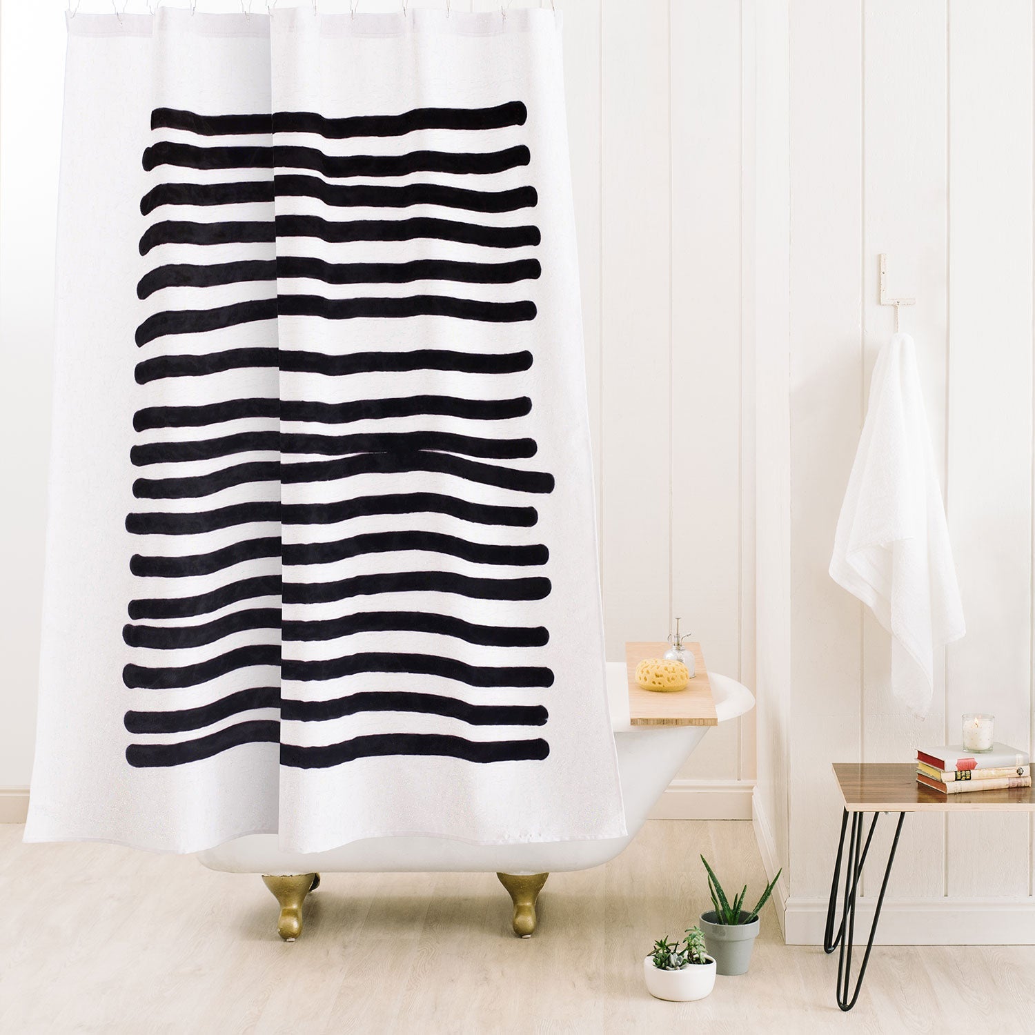 "no ruler" shower curtain