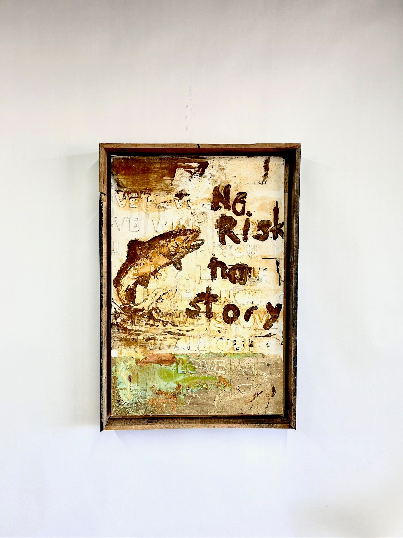 no risk no story trout