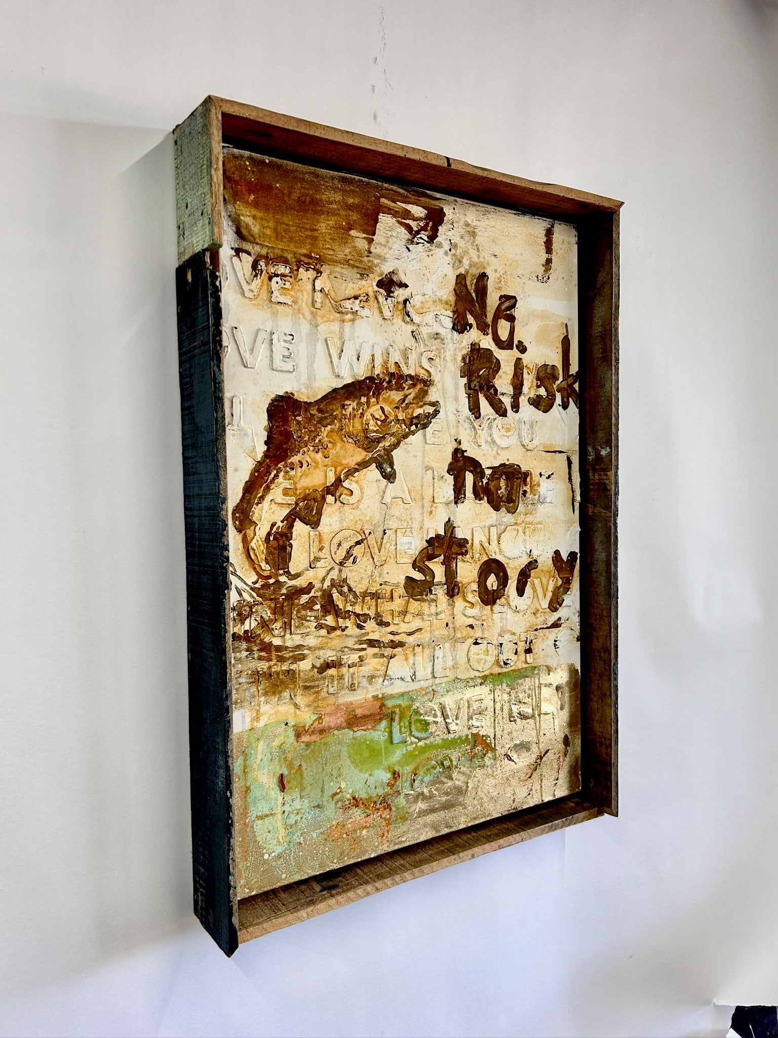 no risk no story trout