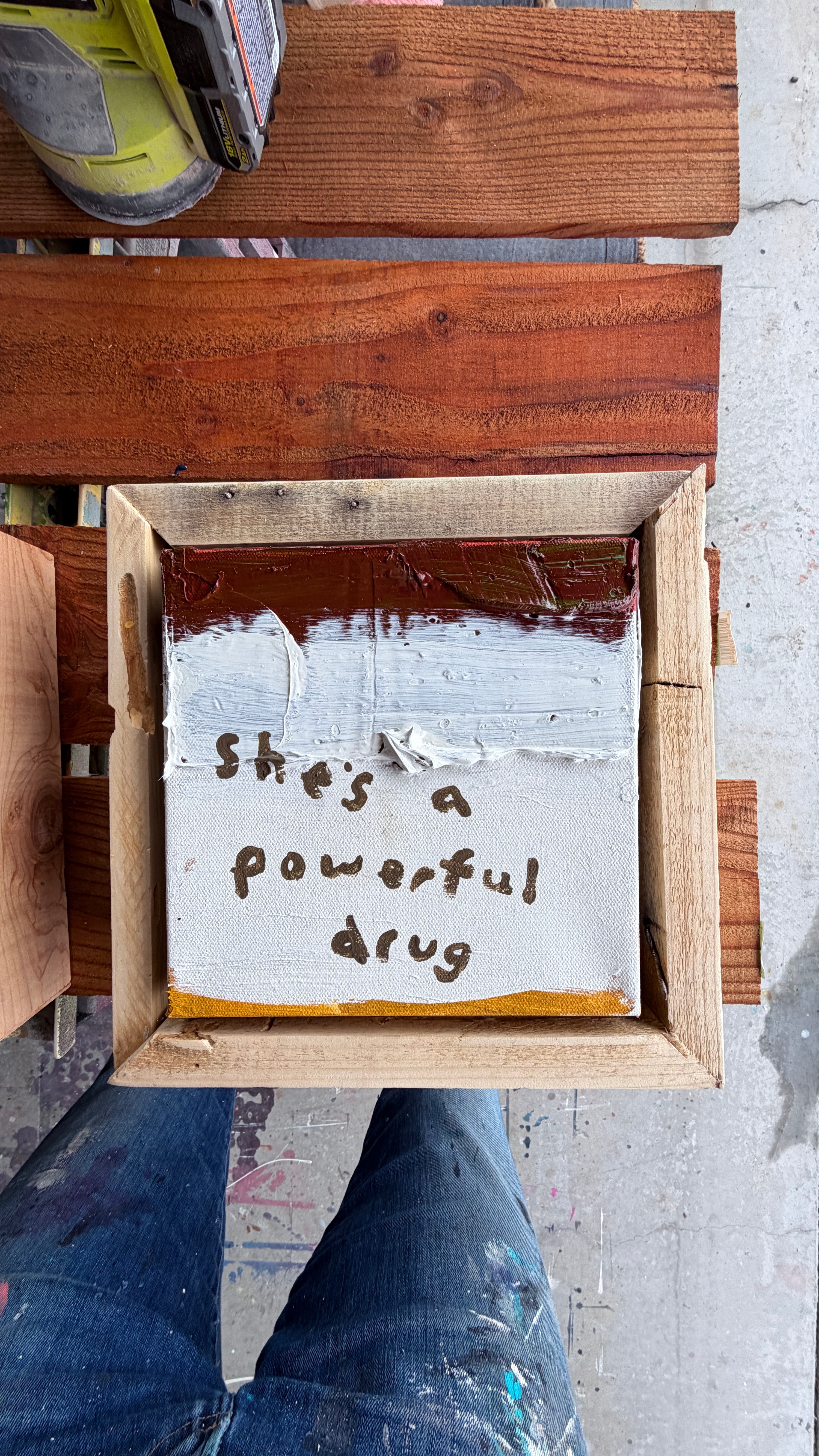 she's a powerful drug
