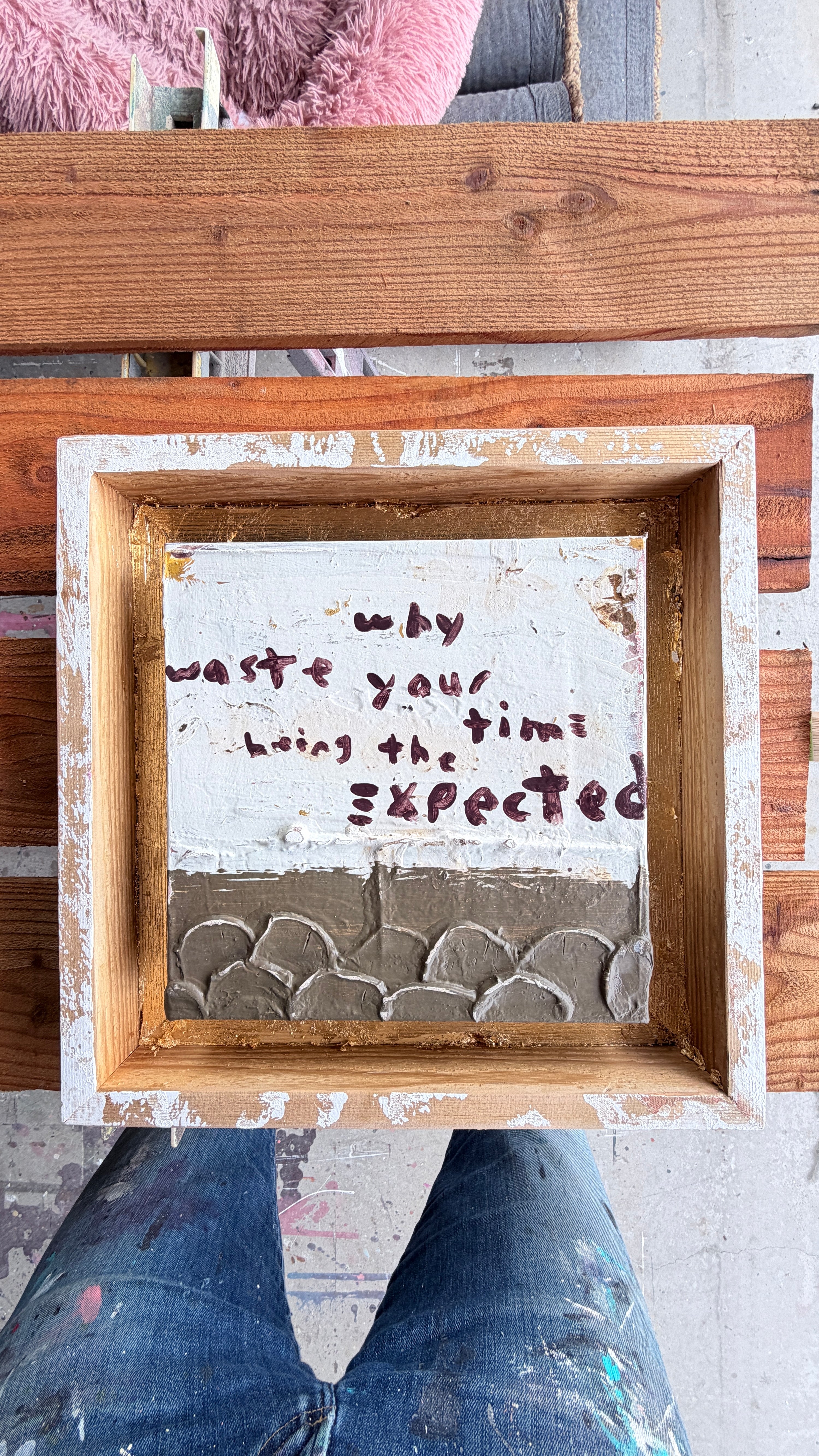 why waste your time being the expected
