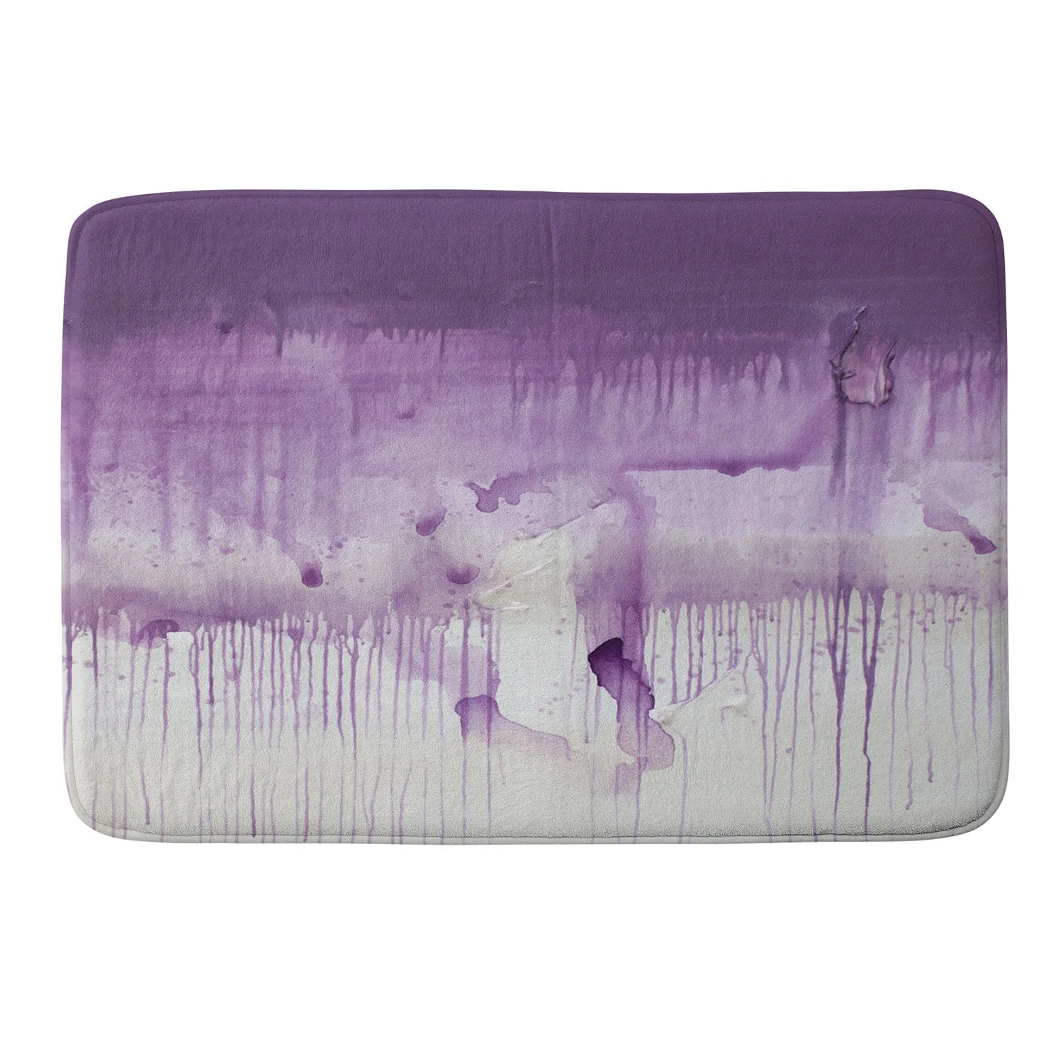 "purple haze" bath mat