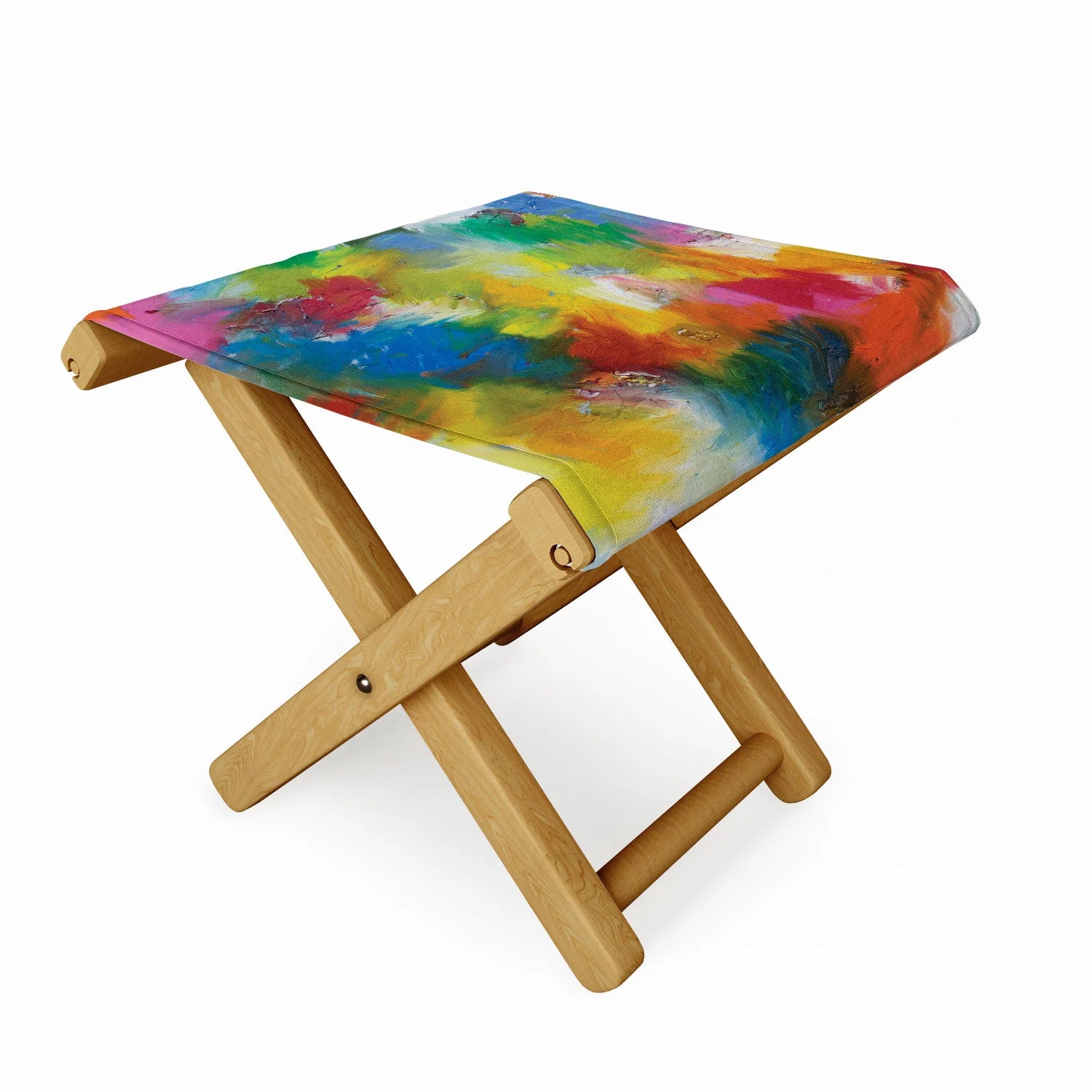 "rainbow combustion" folding stool