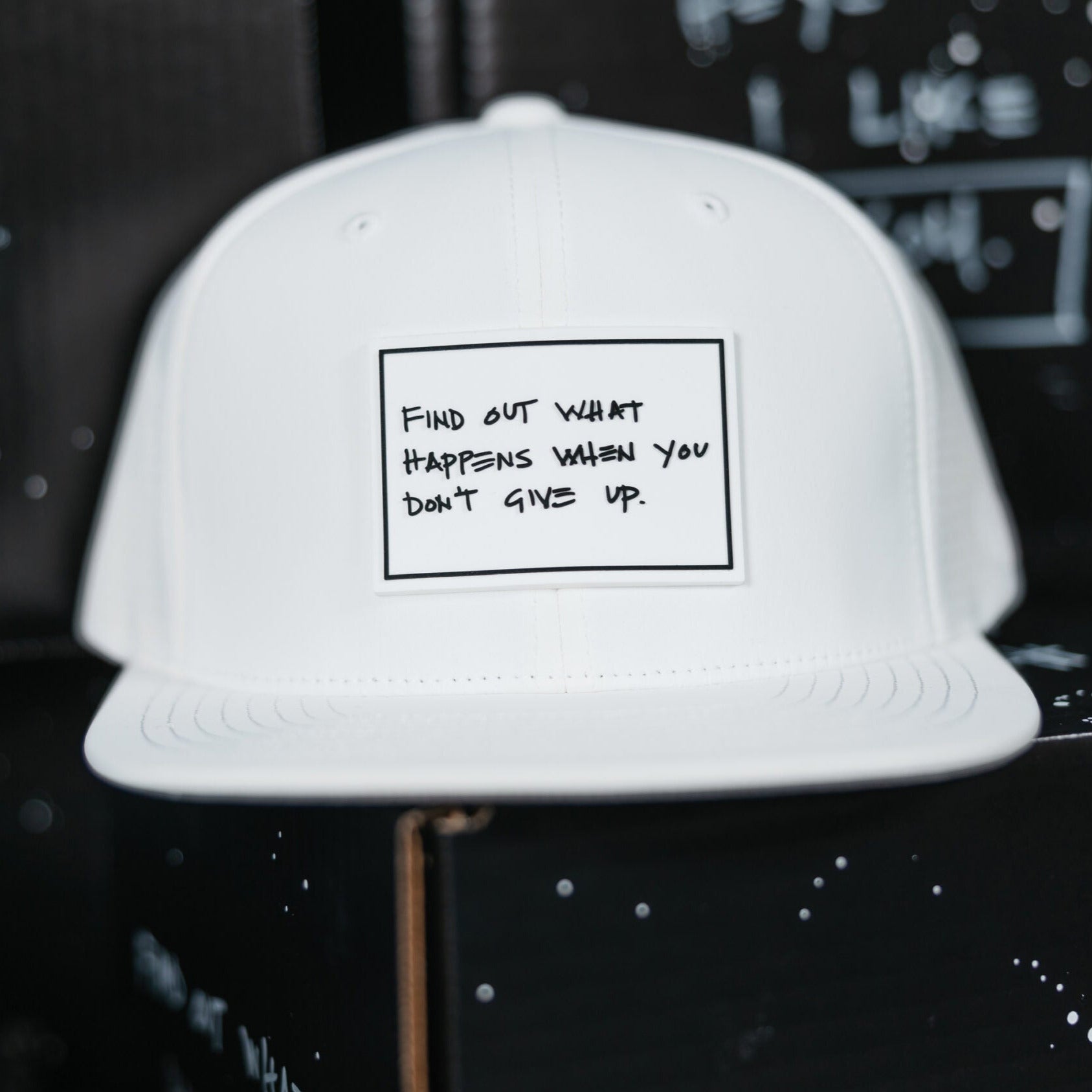 "find out" hat