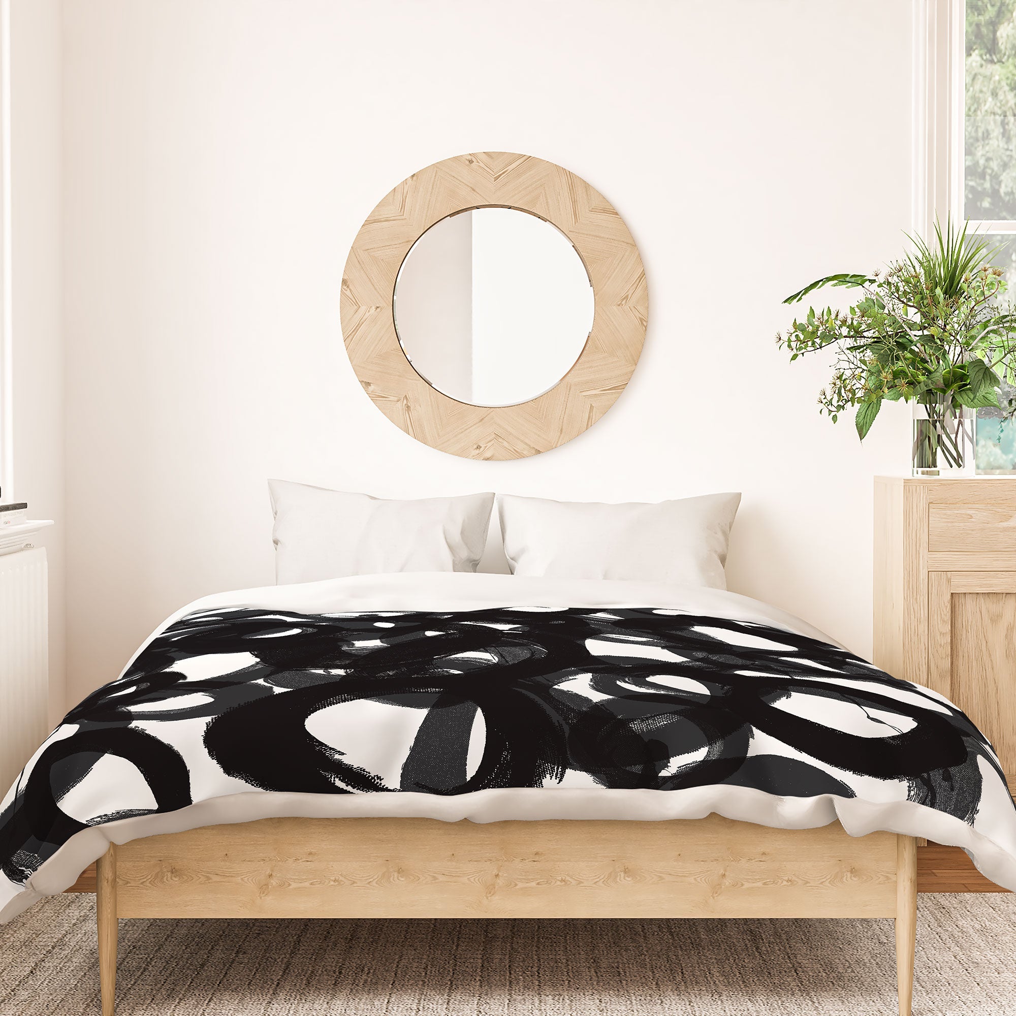 "black circles" comforter