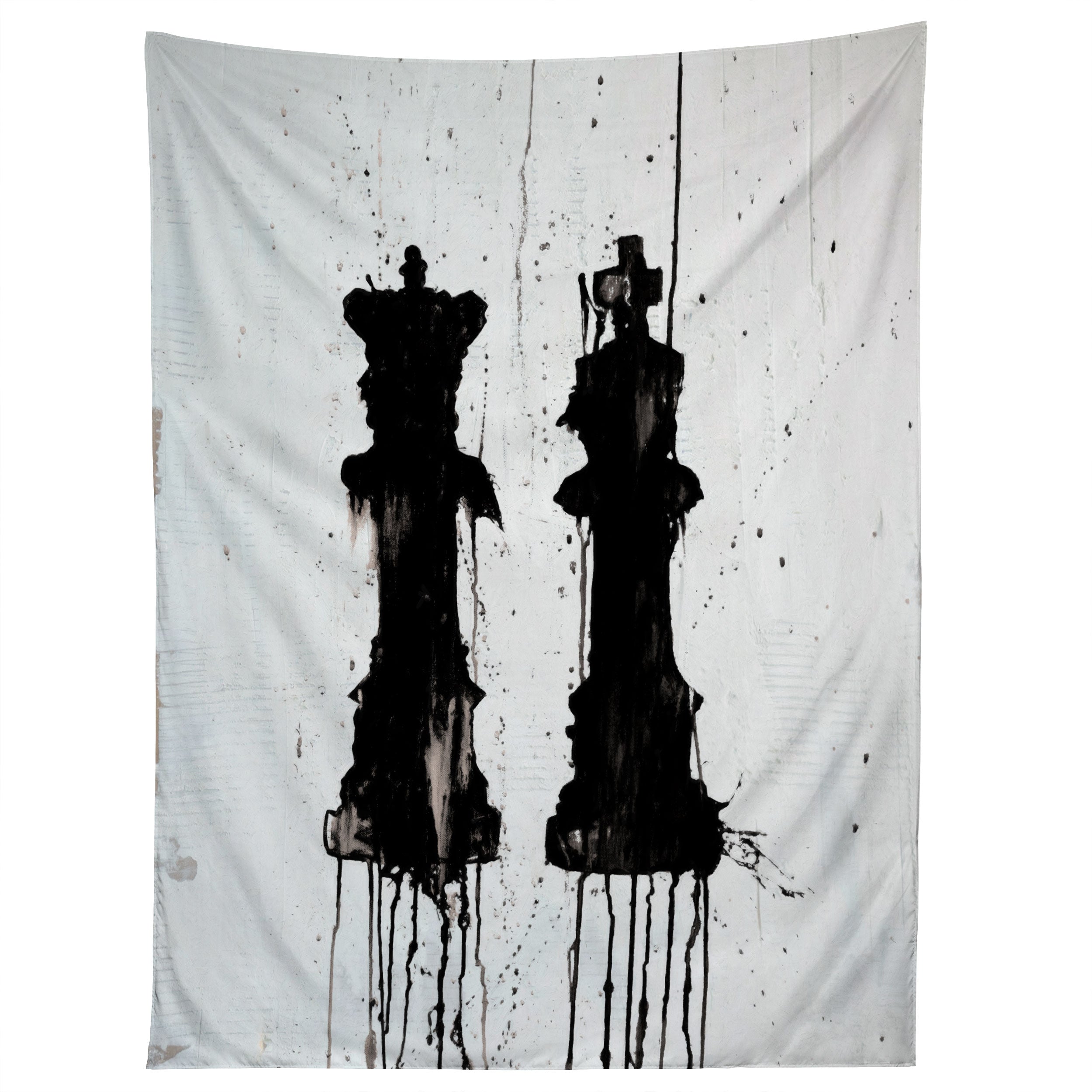 Black discount queen tapestry