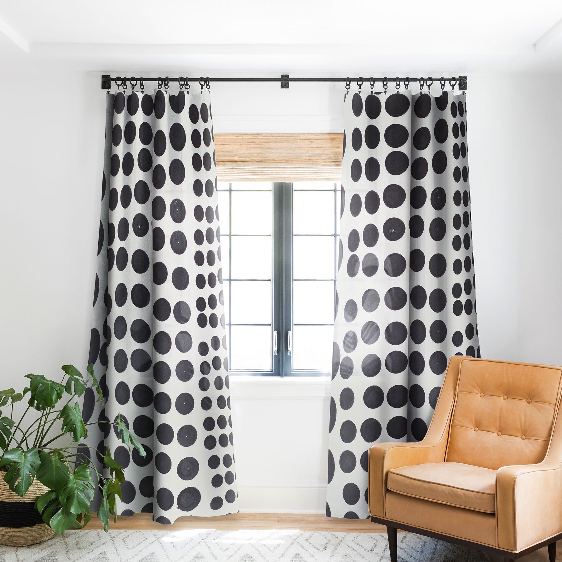 "dots of difference" blackout curtains