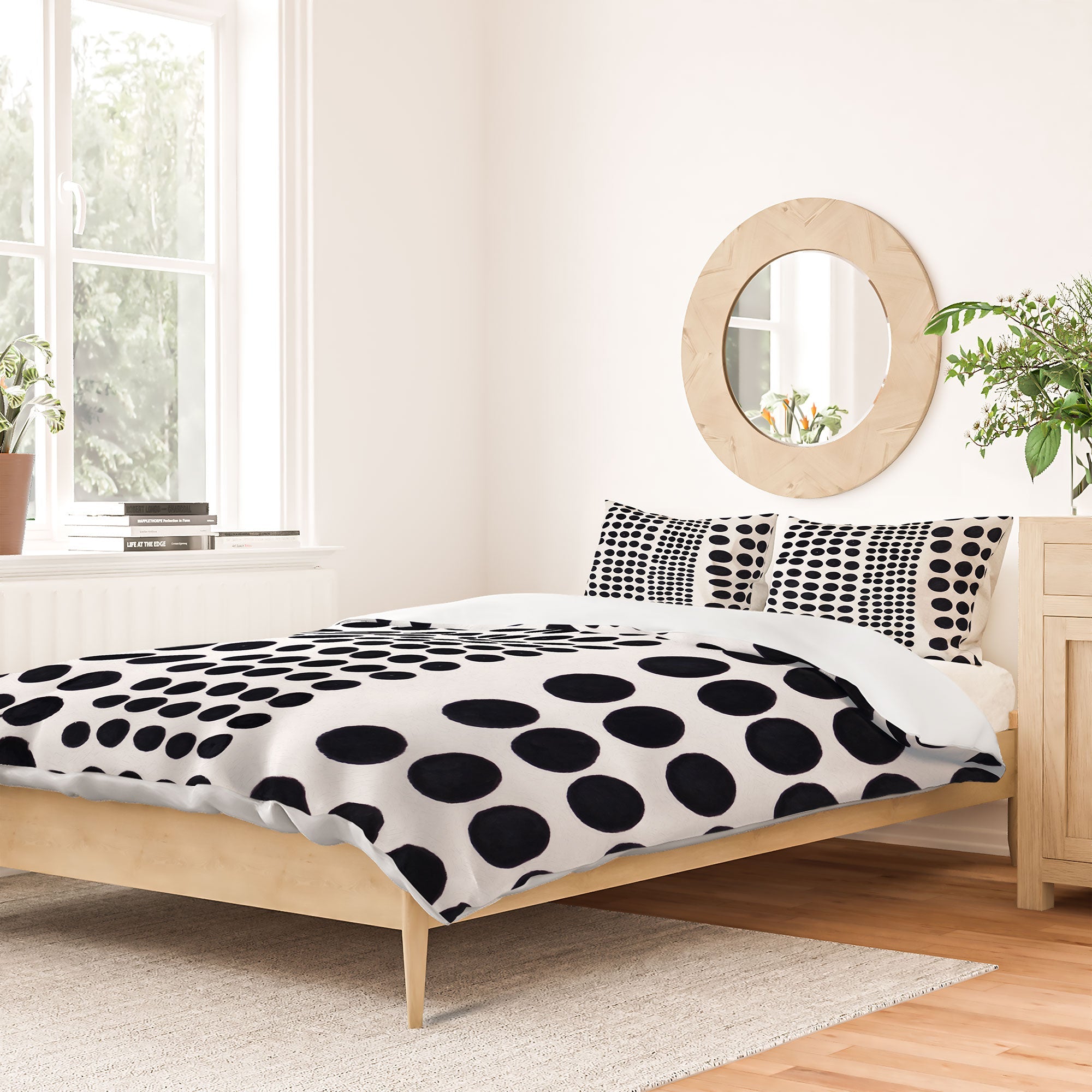 "dots of difference" duvet cover + set