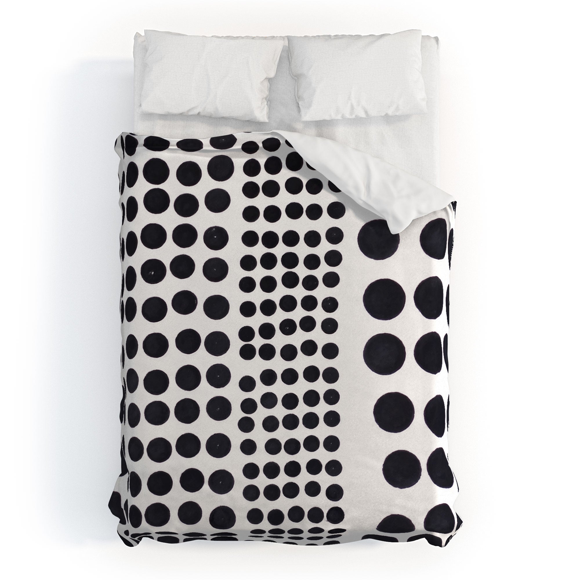 "dots of difference" comforter + bed in a bag