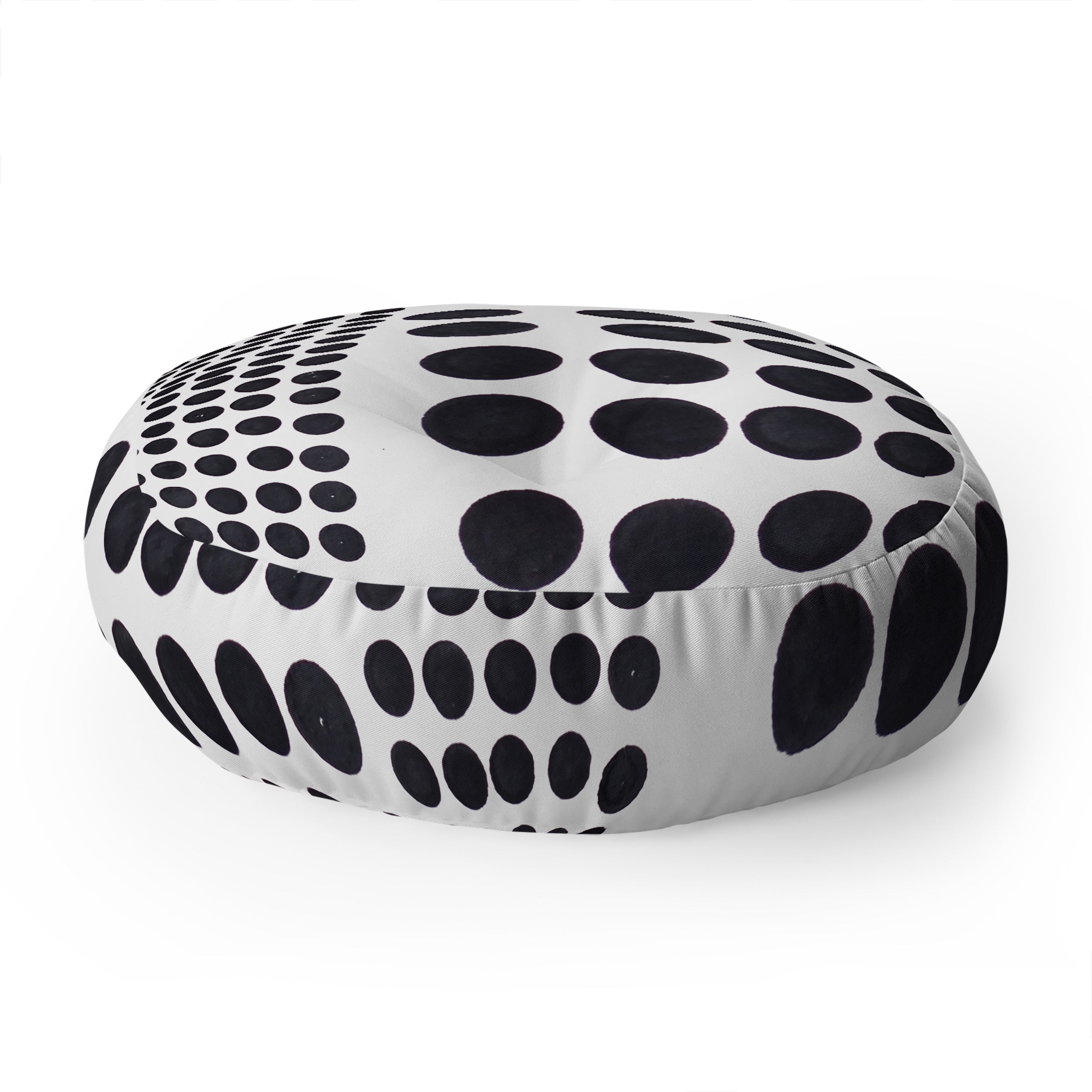 "dots of difference" floor pillow