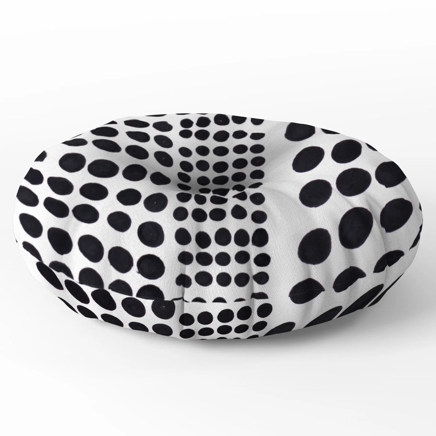 "dots of difference" floor pillow