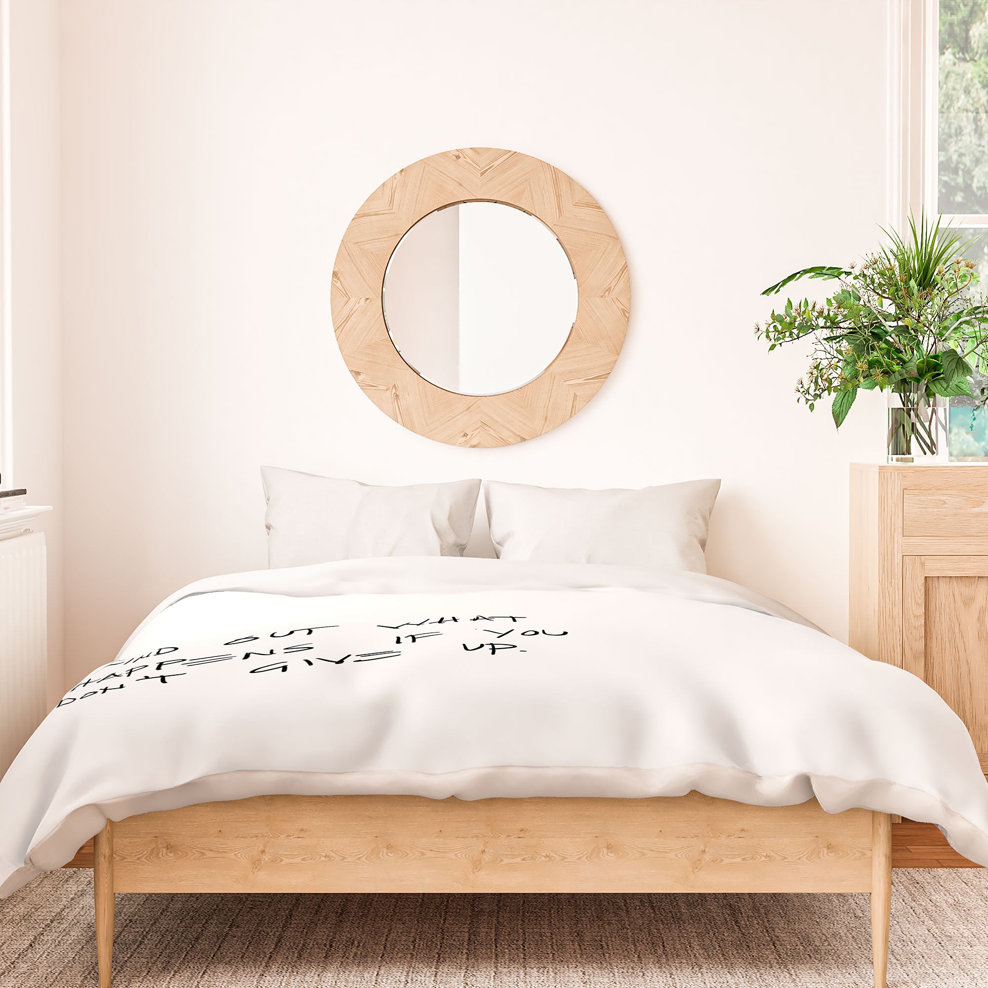 "find out" comforter + bed in a bag