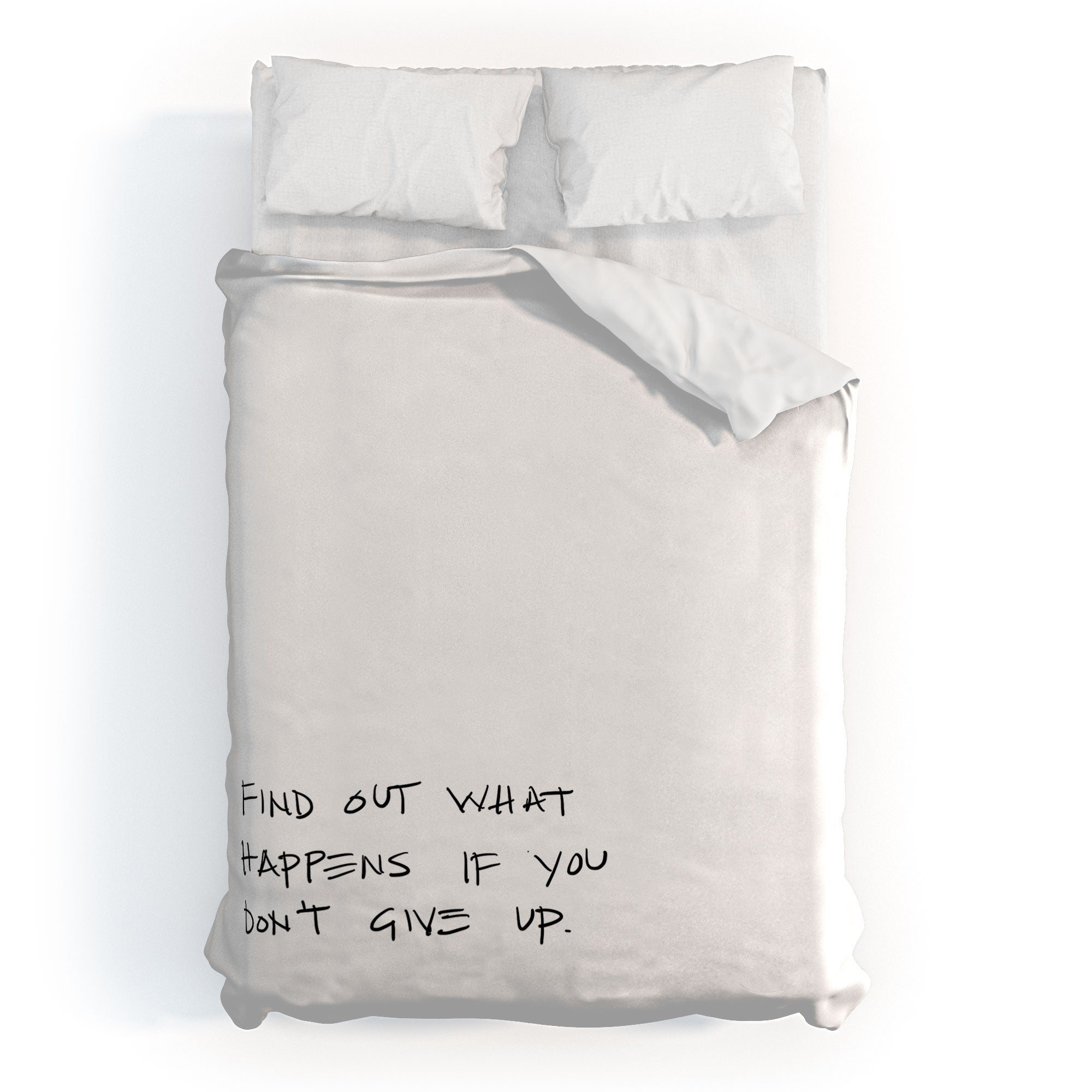 "find out" comforter + bed in a bag