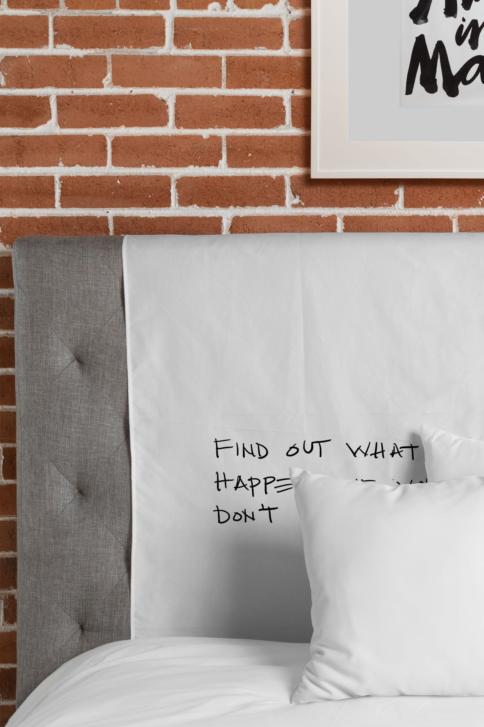 "find out" tapestry