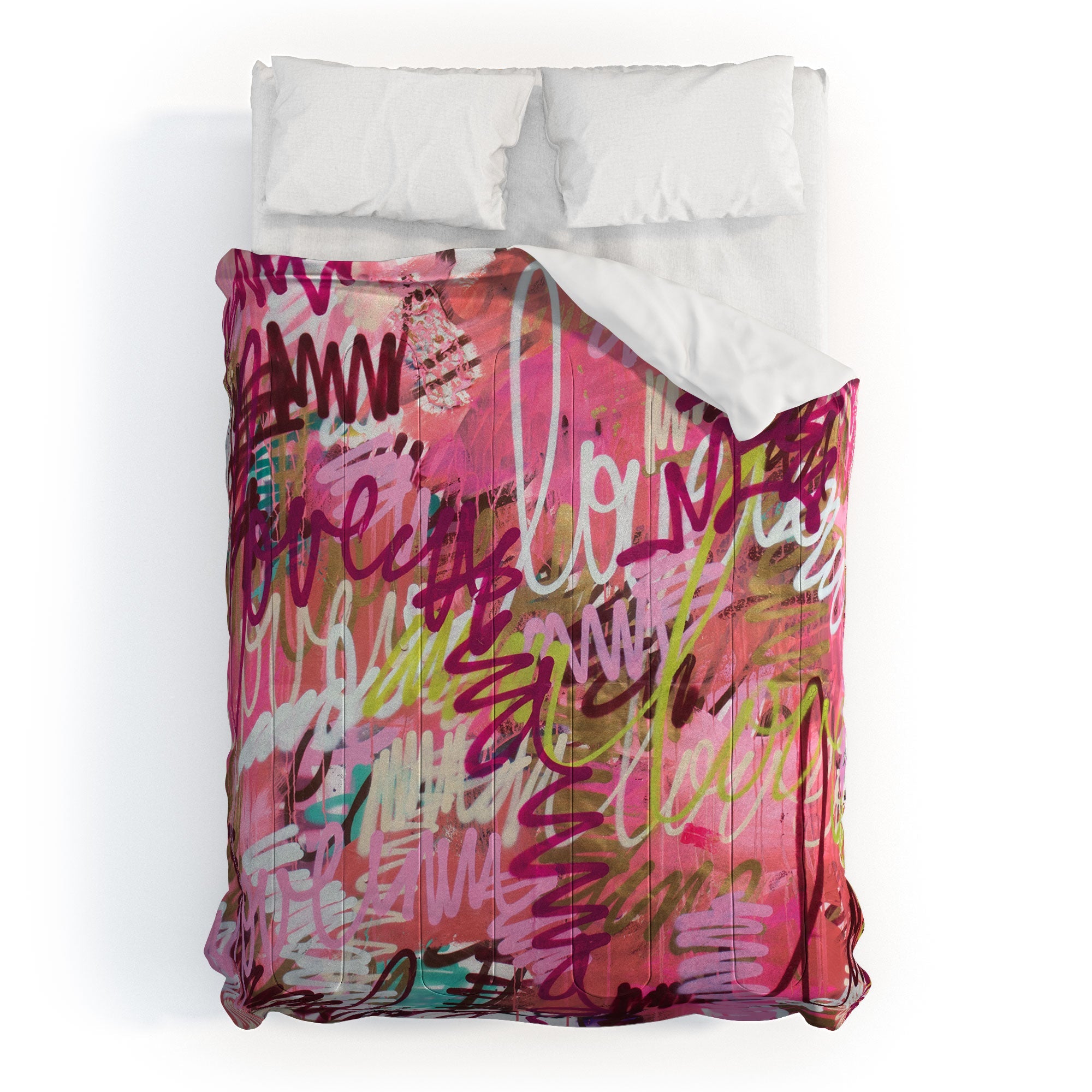 "love layers" comforter + bed in a bag