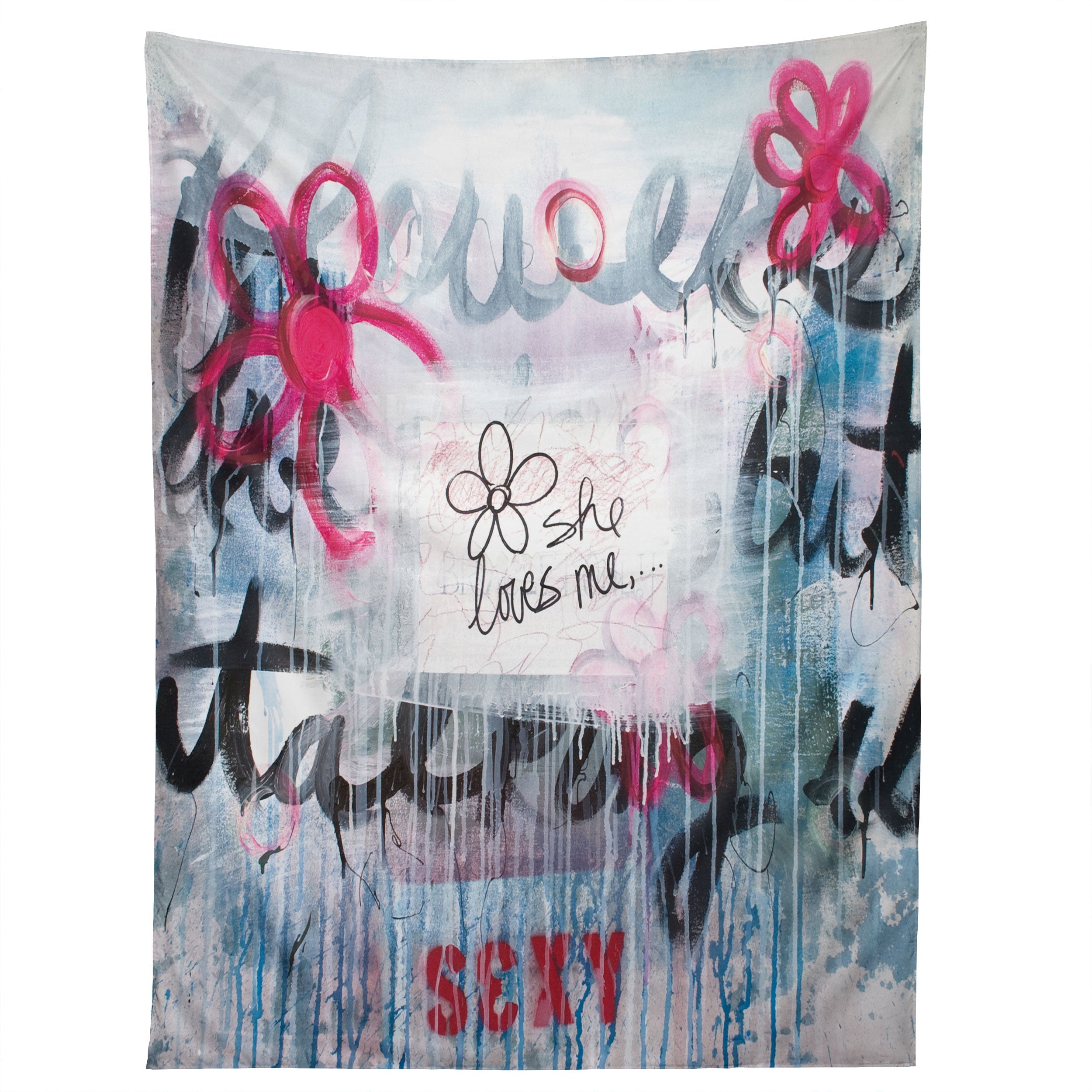 "she loves me" tapestry