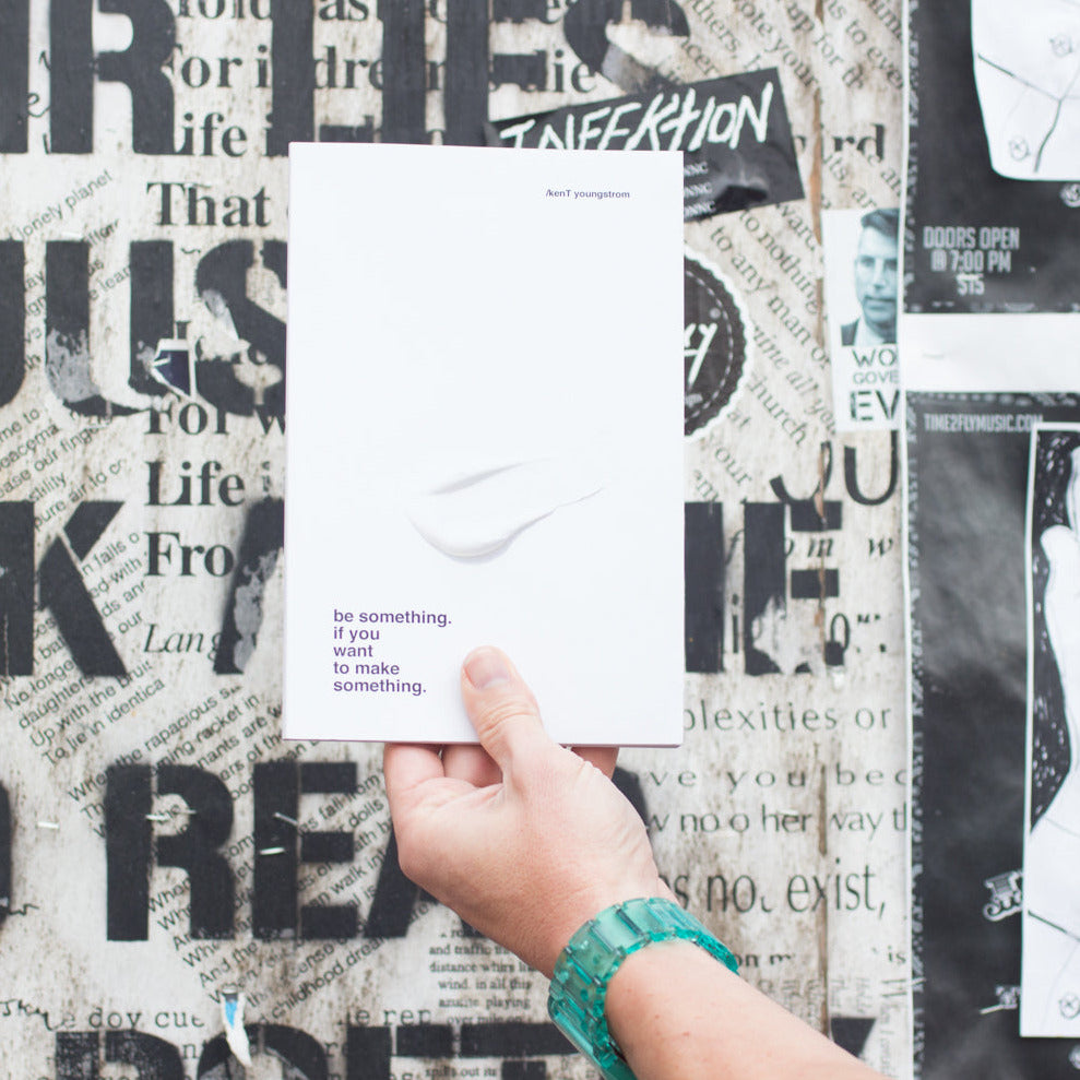 be something. if you want to make something. signed copy.